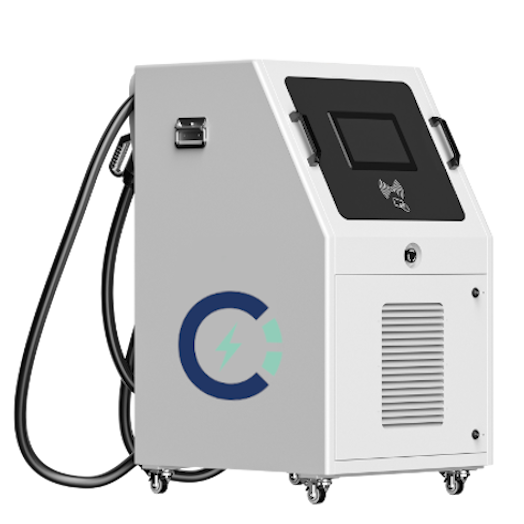 60 kW dual mobile electric car charger