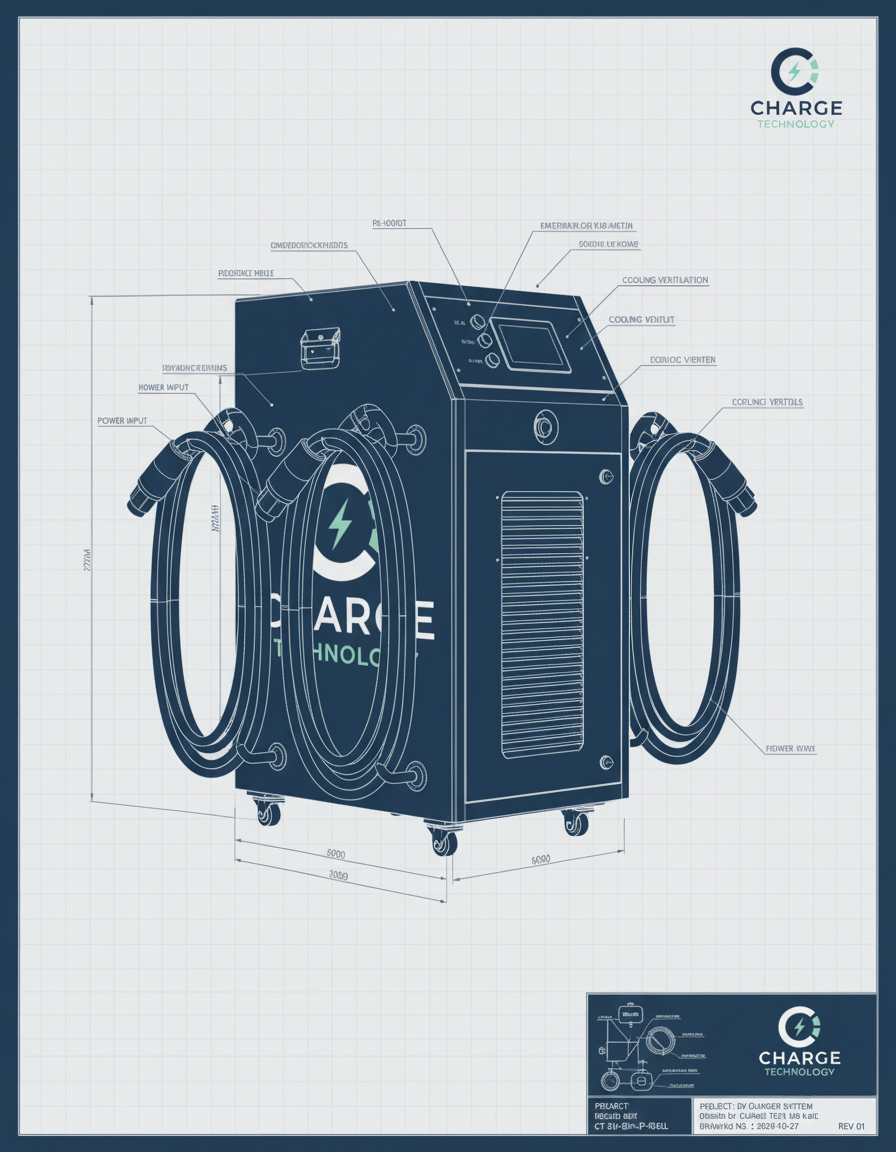 Custom designed mobile EV charging systems
