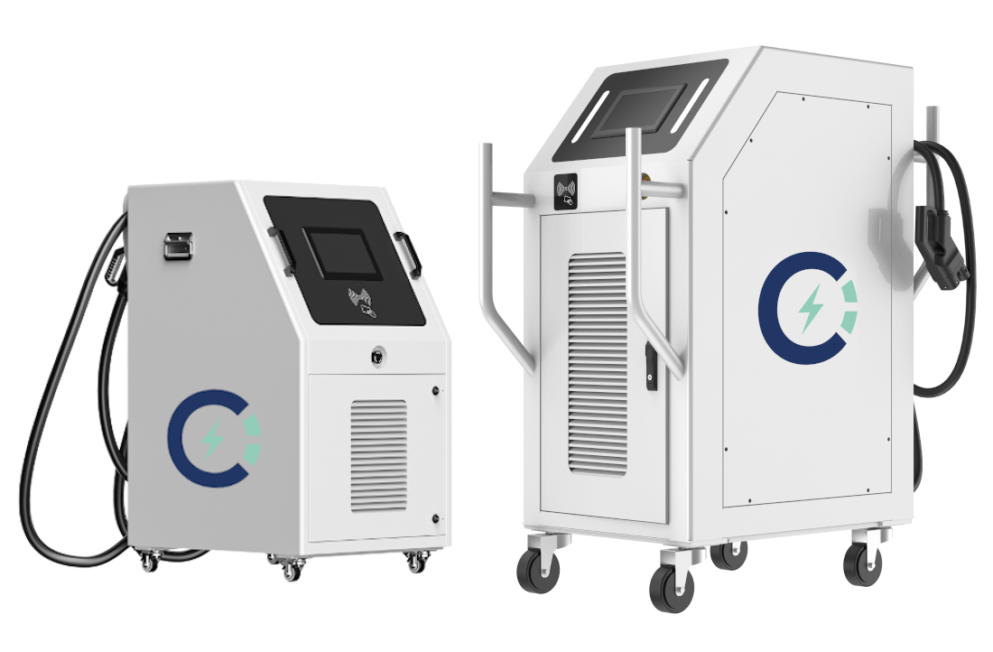 Mobile electric vehicle charging stations Mobile electric vehicle charging stations