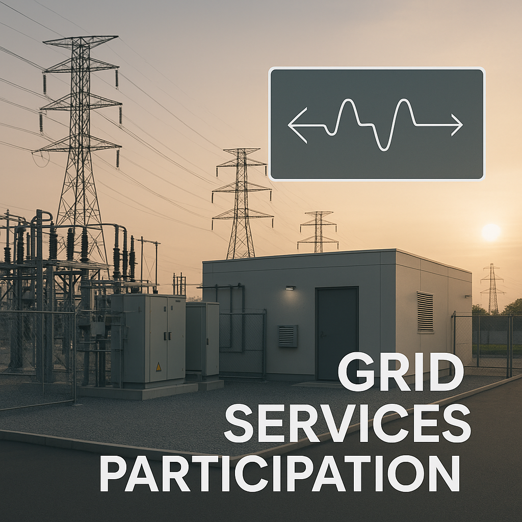 BESS – grid services participation